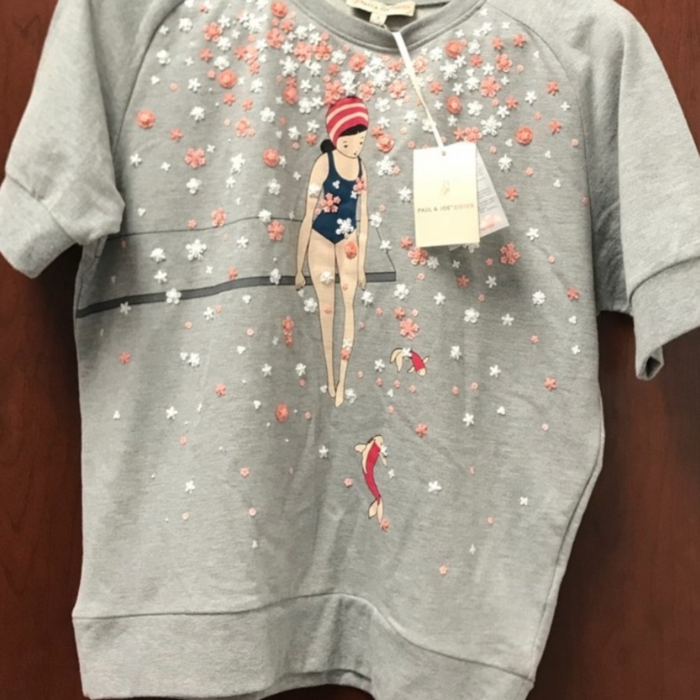 🎊❤️🎉Host Pick/Hand Embroidered Top - Picture 2 of 5